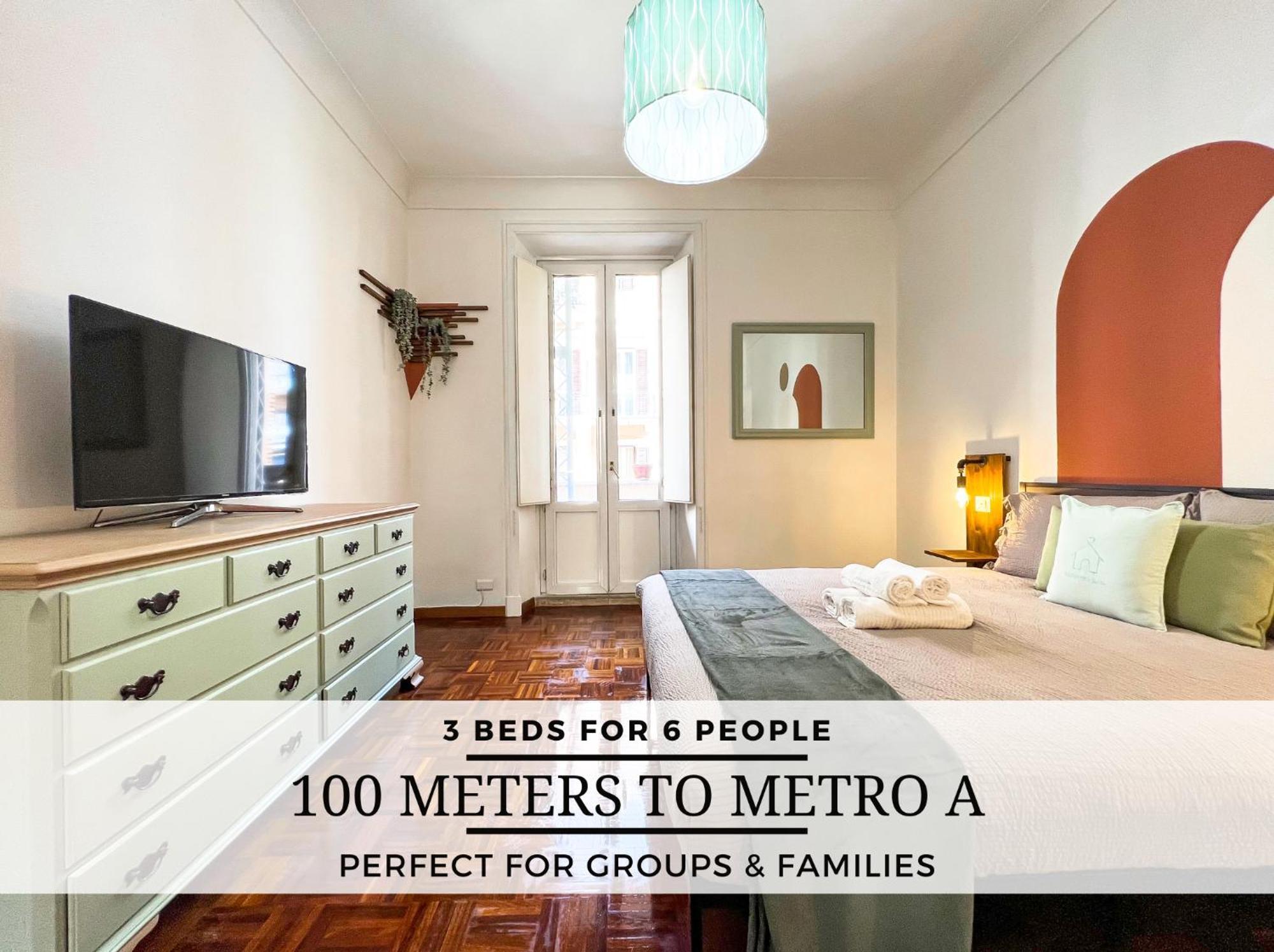 Large House Near The Metro A - Ideal For 6 People In The Center Of Appartement